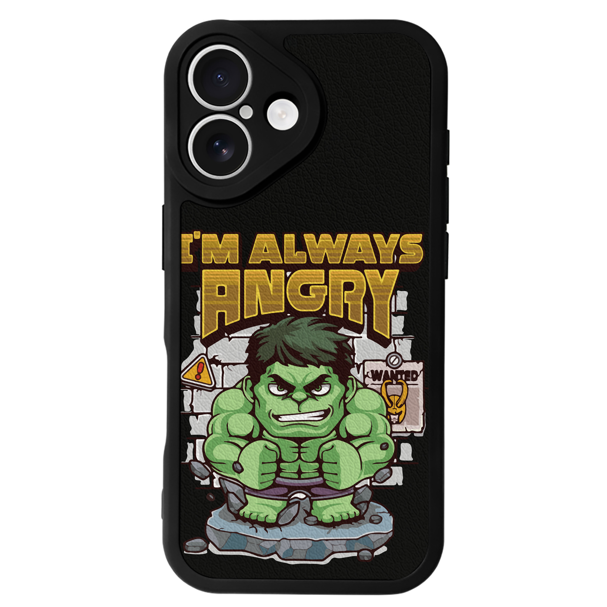 （画像用） アベンジャーズ The Avengers 【iPhone 16シリーズ対応】シリコンスマホケース（レザー調） 材質：シリコン